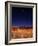 Sandia Mountains Desert Twilight Landscape Moon Rise, New Mexico-Kevin Lange-Framed Photographic Print