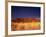 Sandia Mountains Desert Twilight Landscape, New Mexico-Kevin Lange-Framed Photographic Print