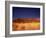 Sandia Mountains Desert Twilight Landscape, New Mexico-Kevin Lange-Framed Photographic Print