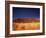 Sandia Mountains Desert Twilight Landscape, New Mexico-Kevin Lange-Framed Photographic Print