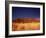 Sandia Mountains Desert Twilight Landscape, New Mexico-Kevin Lange-Framed Photographic Print