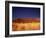 Sandia Mountains Desert Twilight Landscape, New Mexico-Kevin Lange-Framed Photographic Print