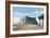 Sandia Mountains, New Mexico, Sandia Crest View of Kiwanis Shelter House-Lantern Press-Framed Art Print