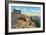 Sandia Mountains, New Mexico, Scenic View from Kiwanis Point-Lantern Press-Framed Art Print