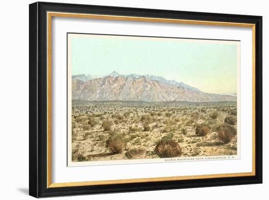 Sandia Mountains, New Mexico-null-Framed Art Print