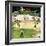 "Sandlot Homerun", July 6, 1957-John Falter-Framed Premium Giclee Print