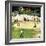 "Sandlot Homerun", July 6, 1957-John Falter-Framed Giclee Print