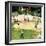 "Sandlot Homerun", July 6, 1957-John Falter-Framed Giclee Print