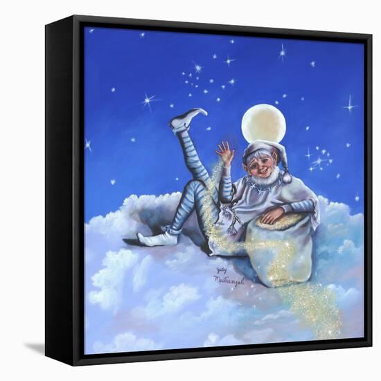 Sandman on Cloud-Judy Mastrangelo-Framed Premier Image Canvas