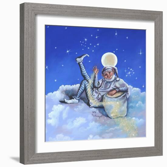 Sandman on Cloud-Judy Mastrangelo-Framed Giclee Print