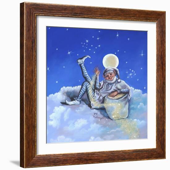 Sandman on Cloud-Judy Mastrangelo-Framed Giclee Print