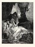 Iachimo and Imogen, William Shakespeare's Play Cymbeline-Sandor Liezen-Meyer-Giclee Print