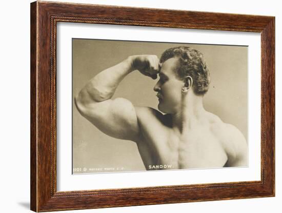 Sandow, leveur de poids-null-Framed Giclee Print