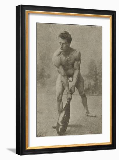 Sandow. Product of Physical Culture, Flushing Weight--Framed Giclee Print