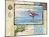 Sandpiper Collage II-Paul Brent-Mounted Art Print