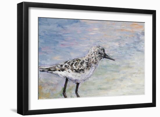 Sandpiper I-Walt Johnson-Framed Art Print