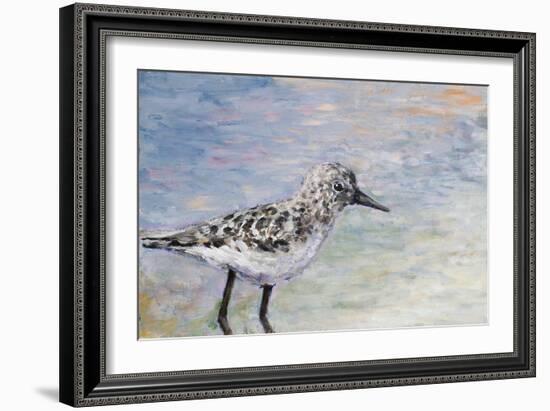 Sandpiper I-Walt Johnson-Framed Art Print