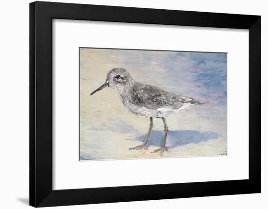 Sandpiper II-Walt Johnson-Framed Art Print