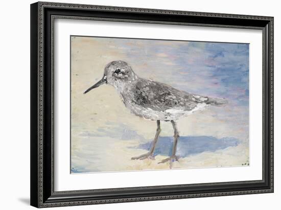 Sandpiper II-Walt Johnson-Framed Art Print