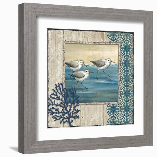 Sandpiper Shore I-Paul Brent-Framed Art Print