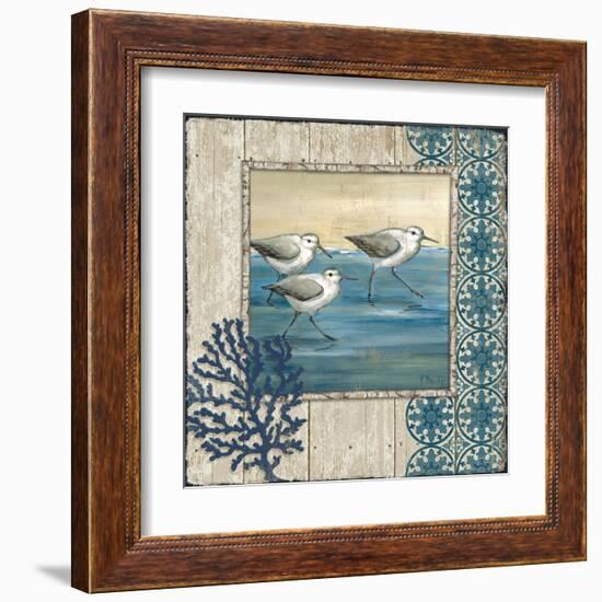 Sandpiper Shore I-Paul Brent-Framed Art Print