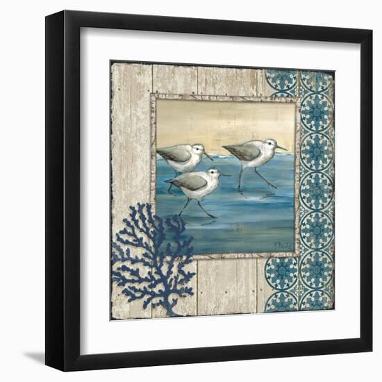 Sandpiper Shore I-Paul Brent-Framed Art Print