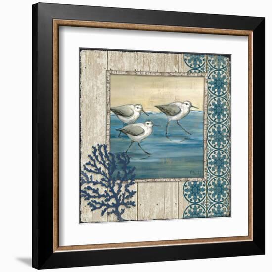 Sandpiper Shore I-Paul Brent-Framed Art Print