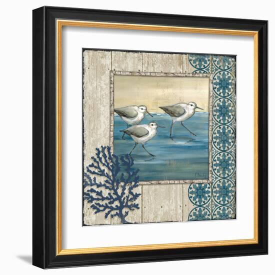 Sandpiper Shore I-Paul Brent-Framed Art Print