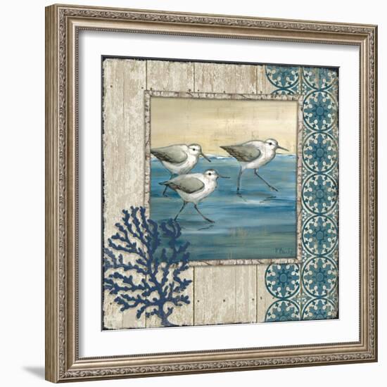 Sandpiper Shore I-Paul Brent-Framed Art Print