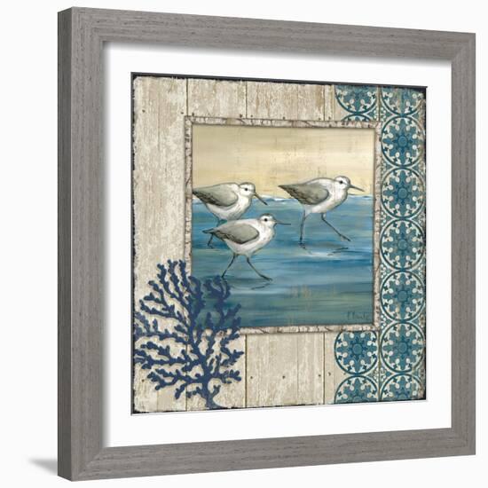 Sandpiper Shore I-Paul Brent-Framed Art Print