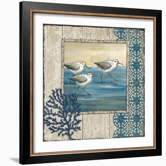 Sandpiper Shore I-Paul Brent-Framed Art Print