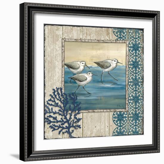 Sandpiper Shore I-Paul Brent-Framed Premium Giclee Print