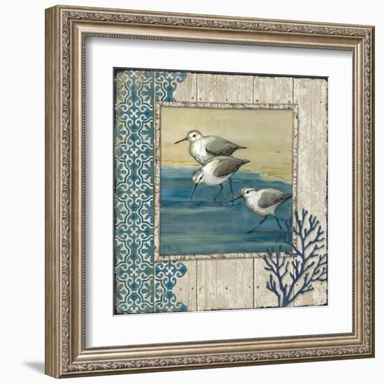 Sandpiper Shore II-Paul Brent-Framed Art Print