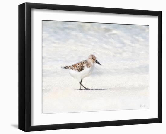 Sandpiper-Denise Brown-Framed Art Print