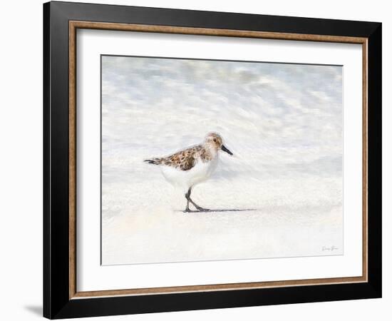 Sandpiper-Denise Brown-Framed Art Print