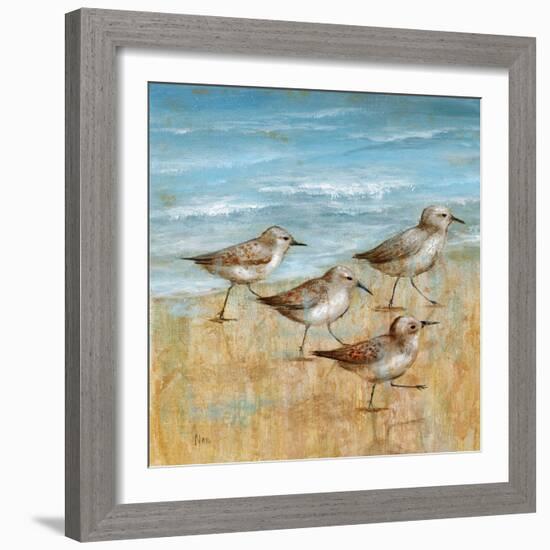 Sandpipers I-null-Framed Art Print