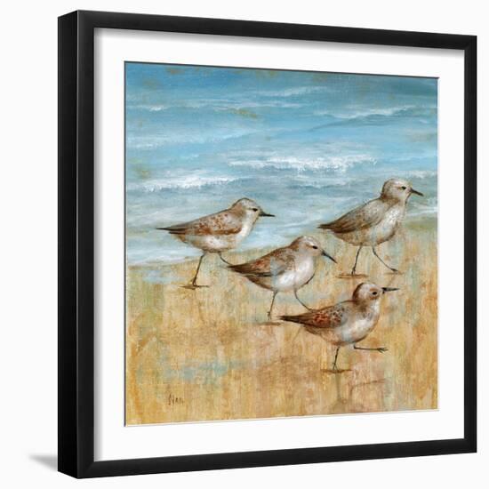 Sandpipers I-null-Framed Art Print