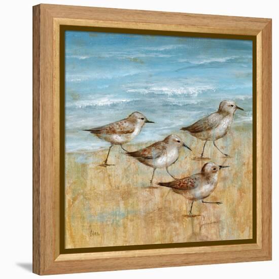 Sandpipers I-null-Framed Stretched Canvas