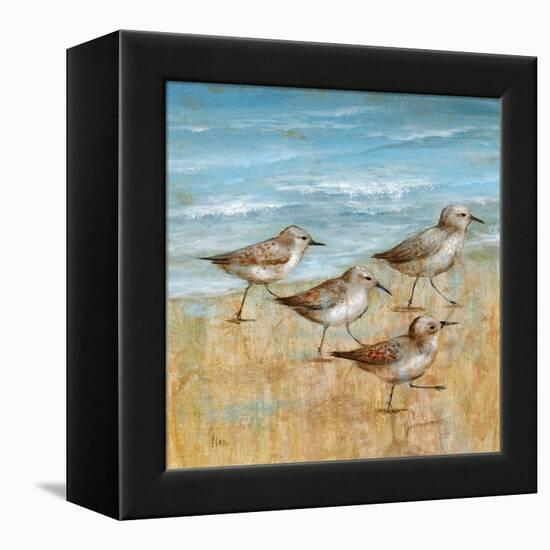 Sandpipers I-null-Framed Stretched Canvas