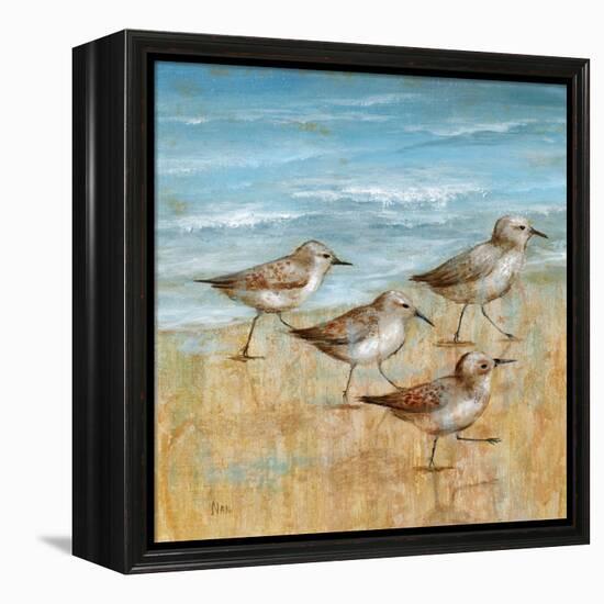 Sandpipers I-null-Framed Stretched Canvas