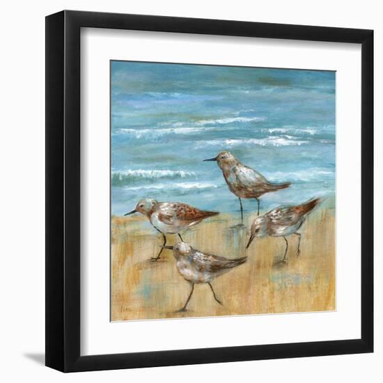 Sandpipers III-null-Framed Art Print