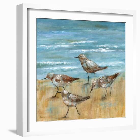 Sandpipers III-null-Framed Art Print