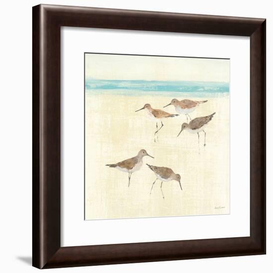 Sandpipers Square II-Avery Tillmon-Framed Art Print