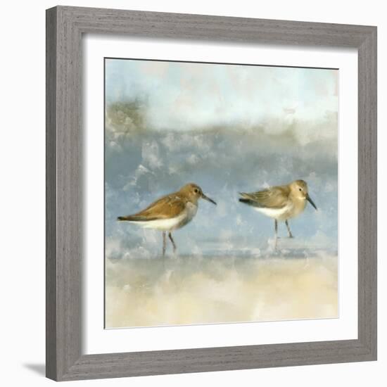 Sandpipers-Kimberly Allen-Framed Premium Giclee Print