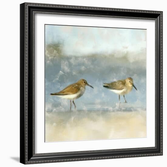 Sandpipers-Kimberly Allen-Framed Premium Giclee Print