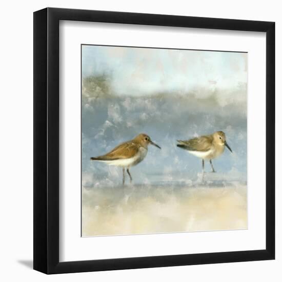 Sandpipers-Kimberly Allen-Framed Art Print