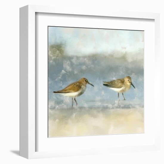 Sandpipers-Kimberly Allen-Framed Art Print