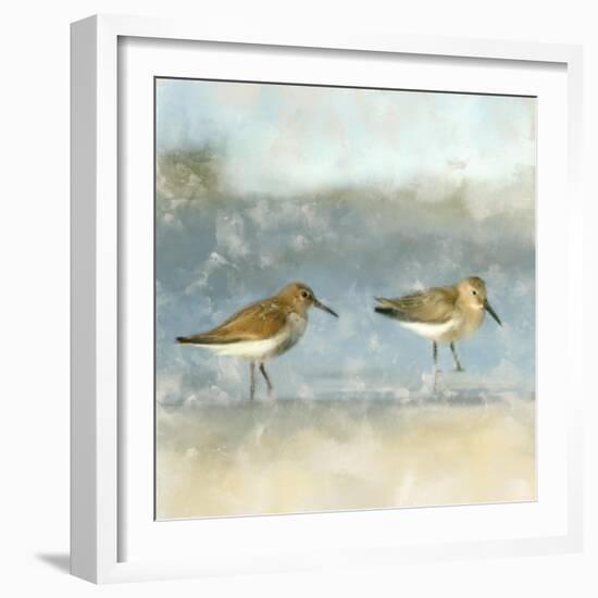 Sandpipers-Kimberly Allen-Framed Art Print