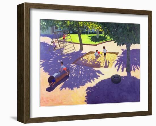 Sandpit, France-Andrew Macara-Framed Giclee Print