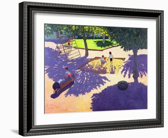 Sandpit, France-Andrew Macara-Framed Giclee Print